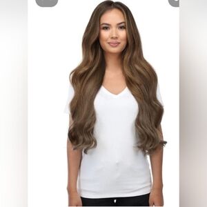 Bellami Magnifica 240g 24" Walnut Brown Hair Extensions